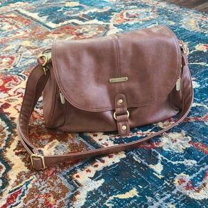 Timi and Leslie Faux Leather Diaper Bag
